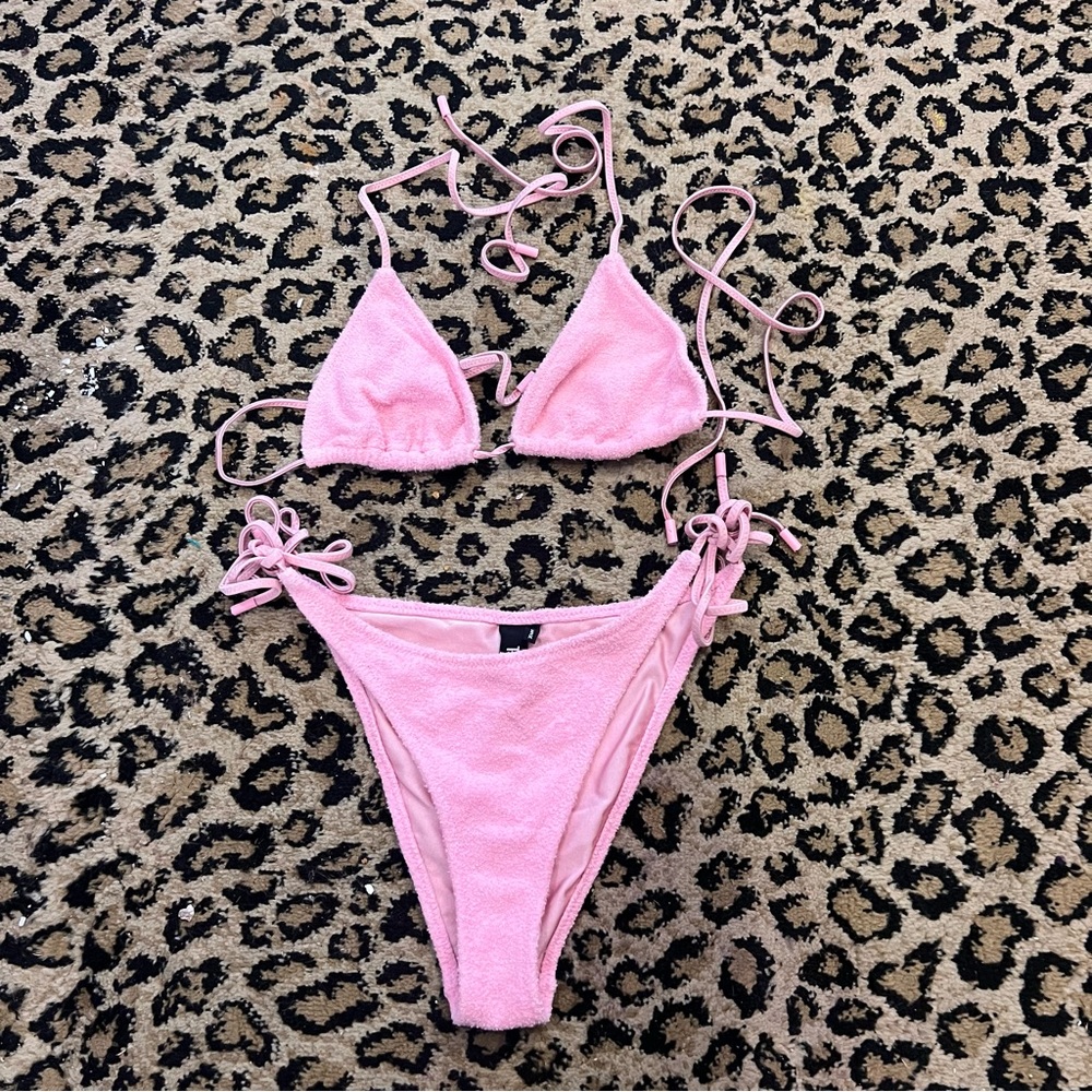 Triangl Terry cloth bikini